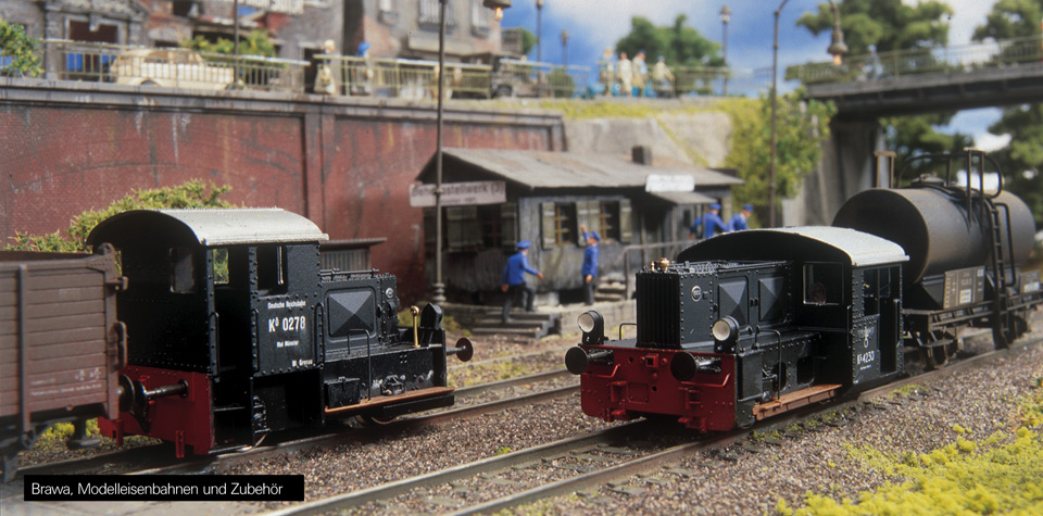 Referenz Print, Kunde von Gnas Marketing: Brawa, Modelleisenbahnen und Zubehör