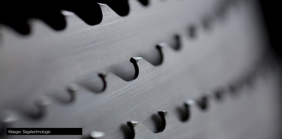 Referenz Print, Kunde von Gnas Marketing: Klaeger, Sägetechnologie